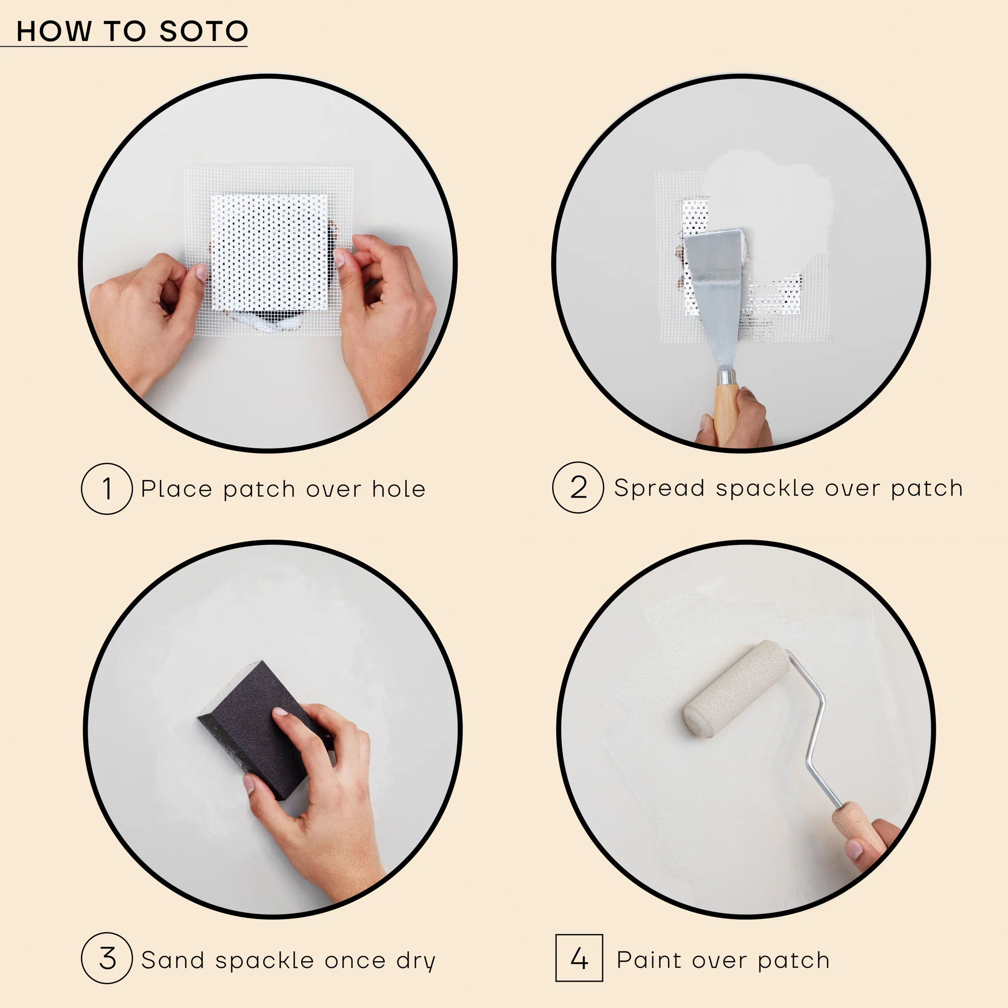 7-Piece Wall Repair Kit - Image 37